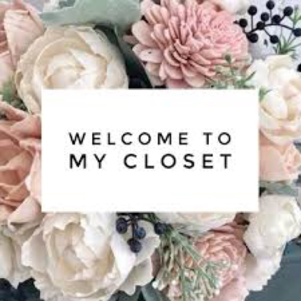 Welcome to my closet!